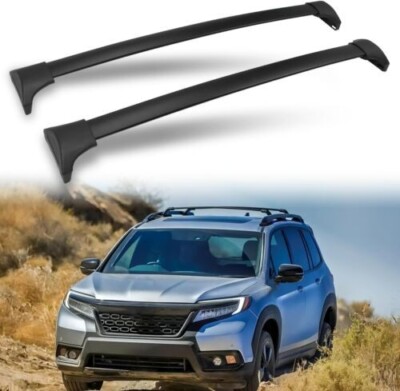 2Pcs Crossbar Cross Bar Fit for Honda Pilot 2023 2024 Aluminum Roof Rail Bar