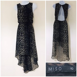 leopard print women's dress