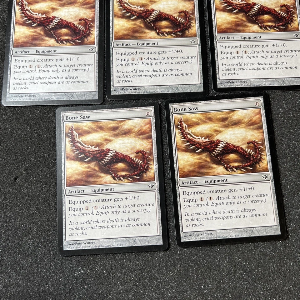 Bone Saw Magic The Gathering Mtg Artifact Conflux Card 5 - Image 4 of 4