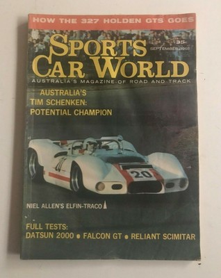 Sports Car World How The 327 Holden Gts Goes September 1968