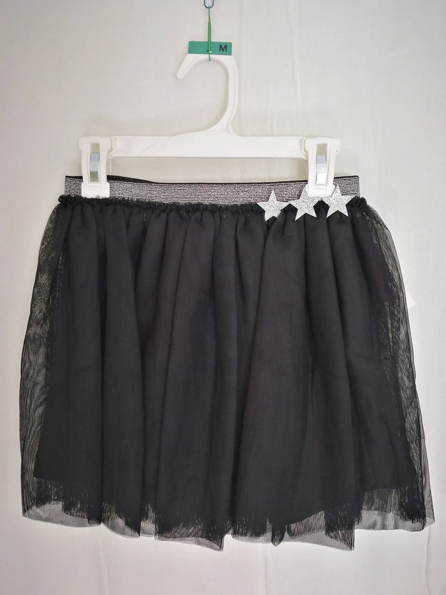 Girls Holiday Tutu Skirt with Star Elastic Waistband
