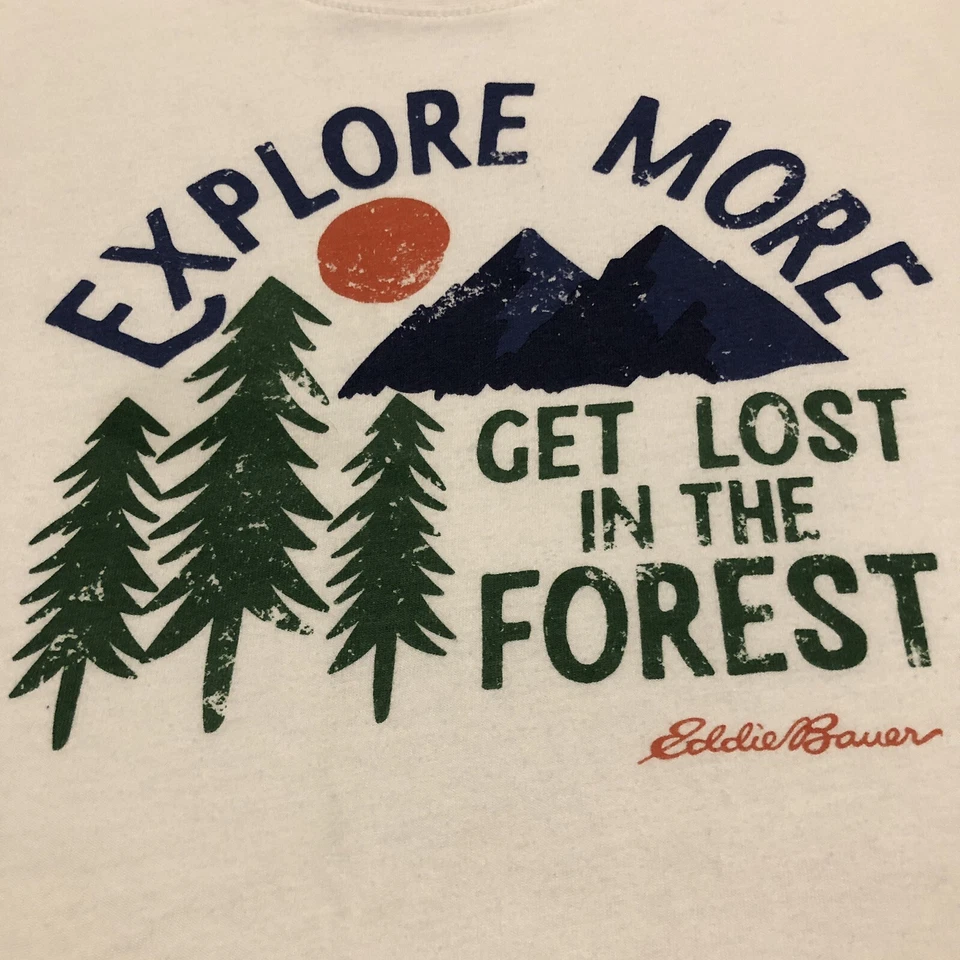 Camisa Eddie Bauer Niños Talla Mediana 10/12 Blanca Explora Más Jóvenes Niños Foto 2 de 4