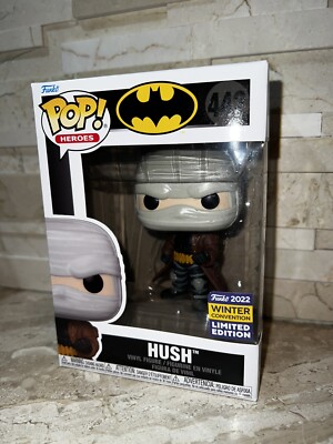 FUNKO POP DC SUPER HEROES BATMAN HUSH # 442 WINTER CONVENTION 2022