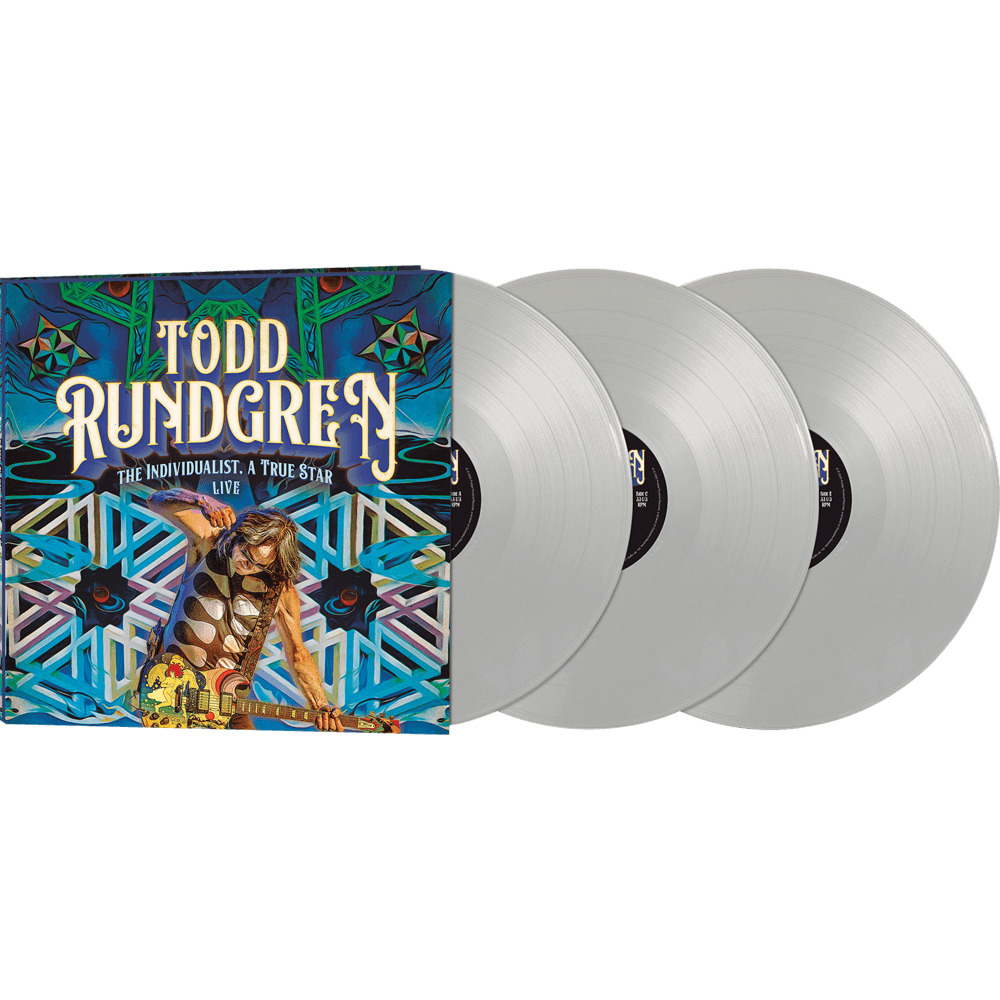 Todd Rundgren – The Individualist. A True Star Live Silver Color vinyl 3 LP Set