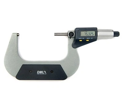 DML 75mm-100mm IP54 Digital Micrometer External Outside Gauge 3"-4" Inch