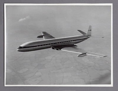 DE HAVILLAND COMET 3 LARGE ORIGINAL VINTAGE MANUFACTURERS PHOTO 8031V -JULY 1954