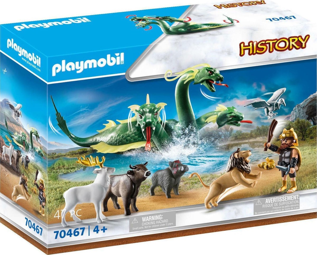 Playmobil 70467 Hercules' Twelve Labours – Greek Mythology Set