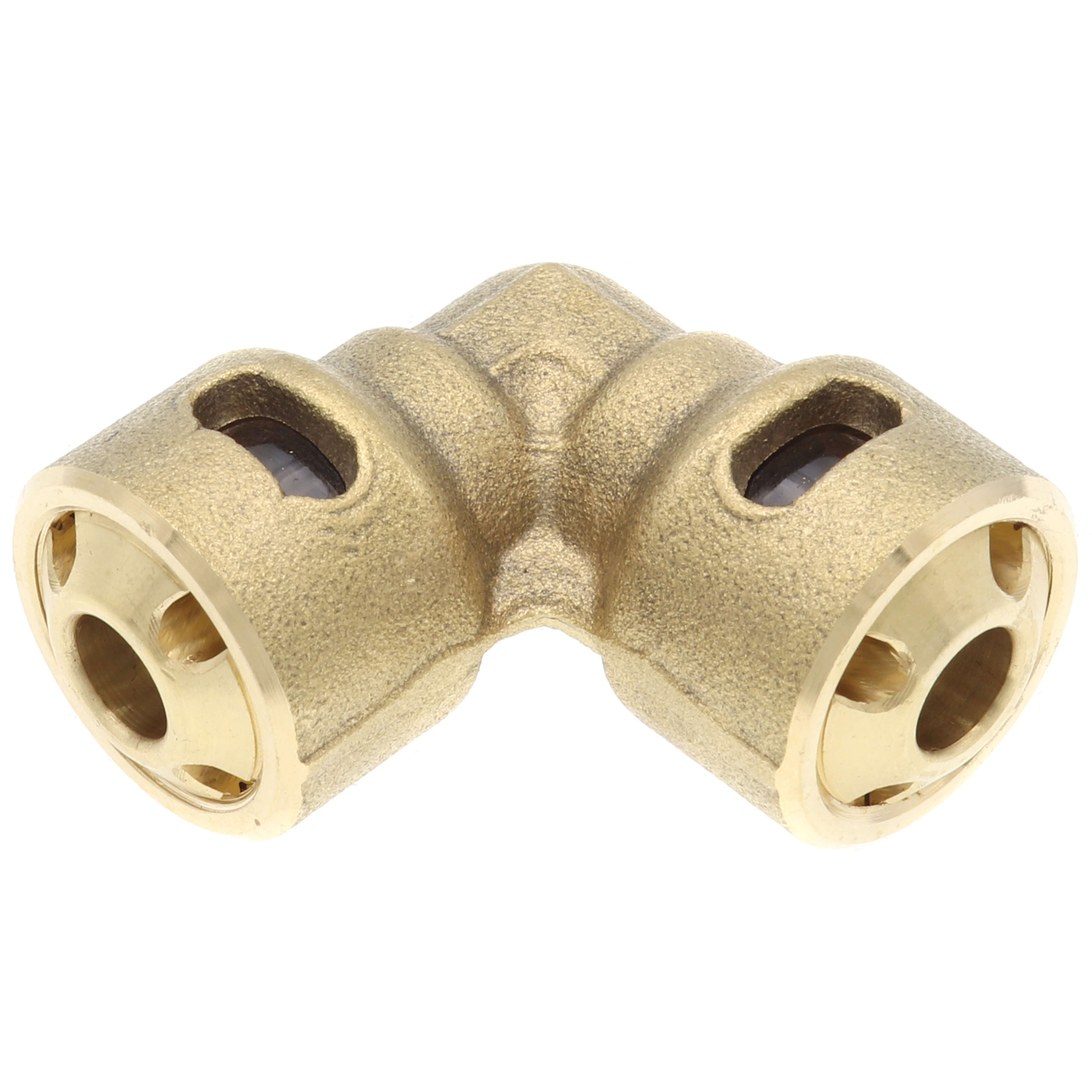 Parker Hannifin 1/4 ZoomLock Push R410A 90-Degree Elbow PZKP-90E4-HNBR