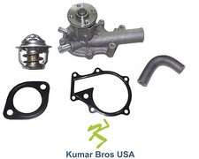 New Water Pump With Return Hose &Thermostat FITS Kubota RTV1140CPX RTV1140CPXR 