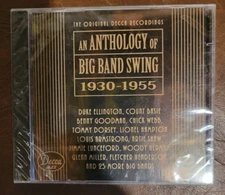AN ANTHOLOGY OF BIG BAND SWING 1930 - 1955  VARIOUS ARTISTS  CD  NEW SEALED
