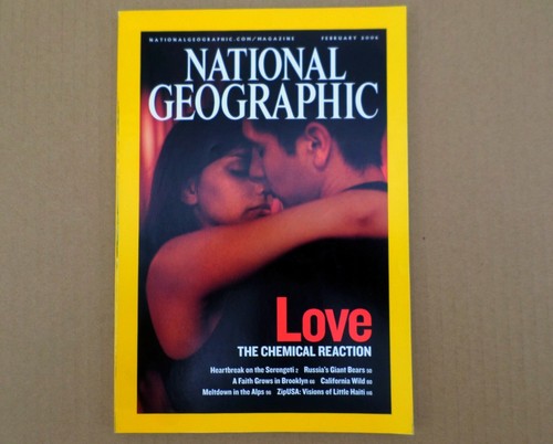 National Geographic Feb 2006 Love Chemistry Serengeti Russian Bears Warming Alps - Picture 1 of 6