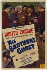 His Brother's Ghost Poster 27x40 Buster Crabbe Al 