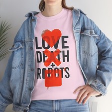 Love, Death & Robots TV (2019-25) T-Shirt Sci-Fi Fantasy Animation 