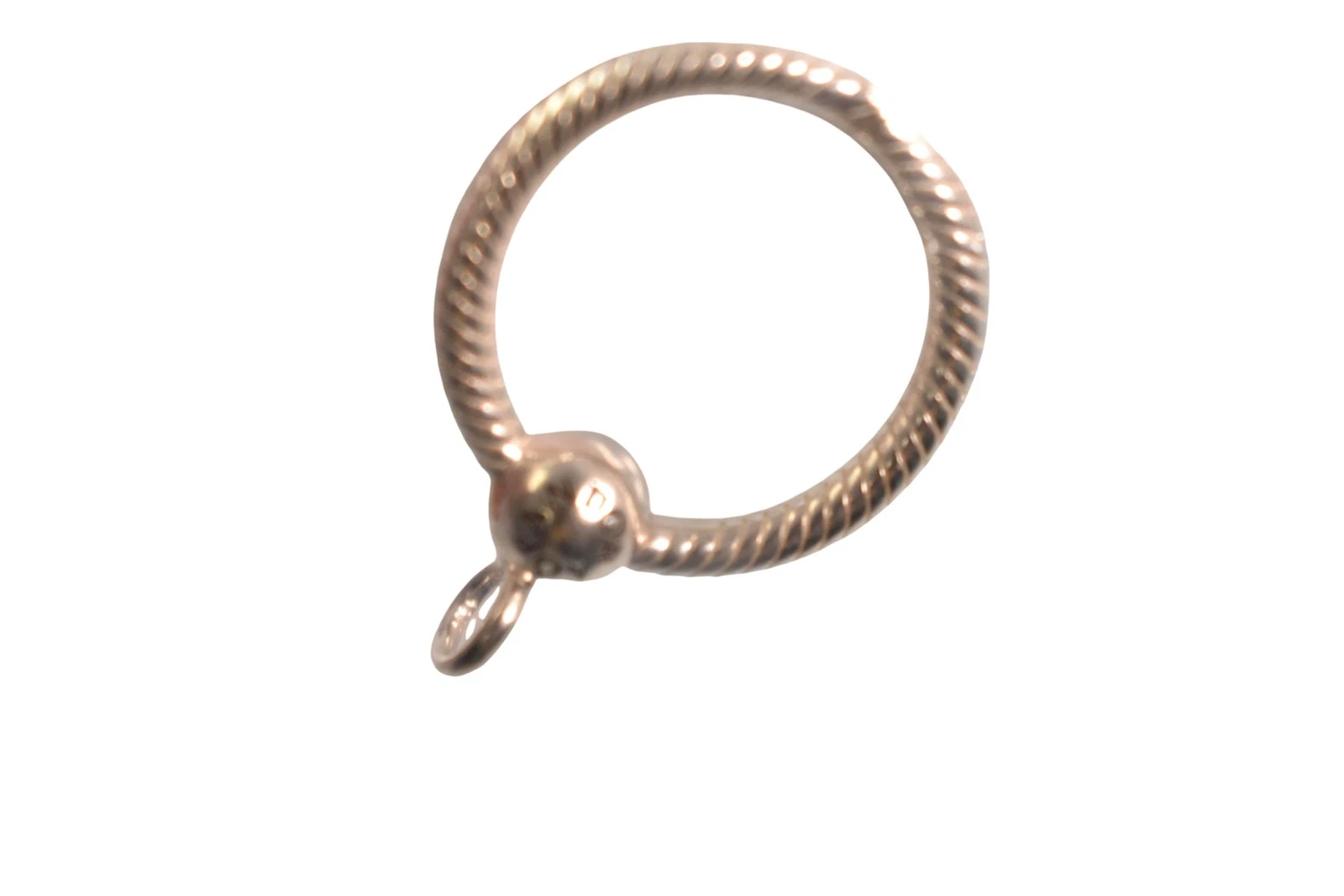 Pandora Moments Small O Pendant Chain Pendant 398296 Women's Charm Pendant