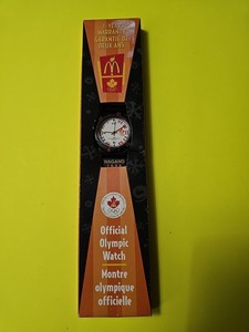 Montre Collector McDonald's Jeux Olympiques Canada 1998 - Mécanique, Plongeur, Rare, Neuve
