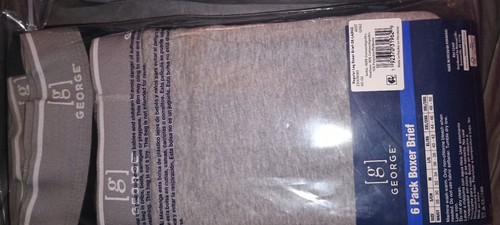 2 George Herren 6er Pack Boxershorts Gr. 3XL Mehrfarbig Unterwäsche NEU - Bild 3 von 5