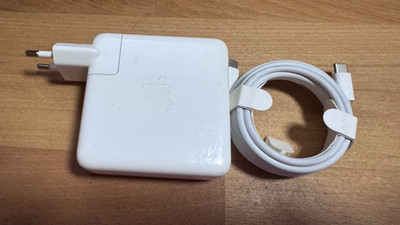 Original Apple 96W USB-C Power Adapter + New USB-C Cable