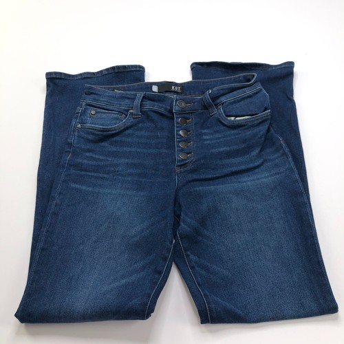 Kut From The Kloth Natalie High Rise Bootcut 8 (Fits 30W 32L) Denim Jeans - Picture 2 of 10