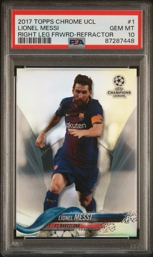 2017 Topps Chrome Lionel Messi Refractor