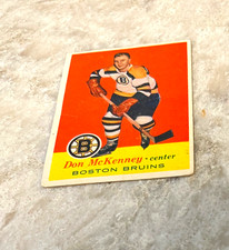 1957 - 58 Topps #13 Don McKenney Boston Bruins