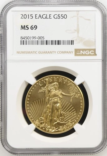 2015 American Gold Eagle 1 oz — photo from the most recent tracked eBay sale