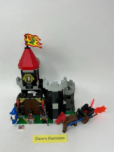 UPDATED Vtg 1994 LEGO Majisto’s Tower  1906 Castle Dragon Knights Complete