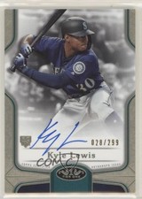2020 Topps Tier One Break Out 28/299 Kyle Lewis #BOA-KL Auto 0a4s