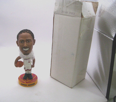 EDDIE HOUSE MIAMI HEAT BD&A LIMITED BOBBLE HEAD WITH FREE SHIP