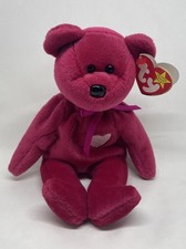 TY Beanie Babies Valentina The Bear 1998 Retired Rare Mint Vintage Tag