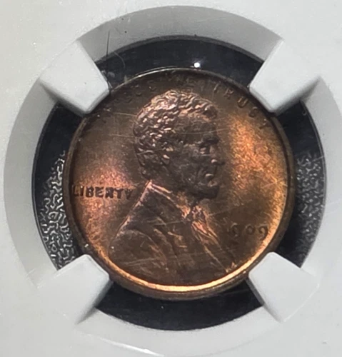 1909 P Lincoln Cent NGC MS65 RB