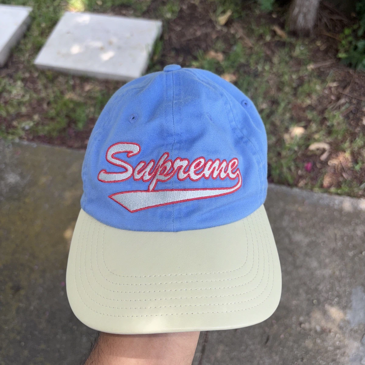 Supreme Leather Visor Hats for Men for sale | eBay