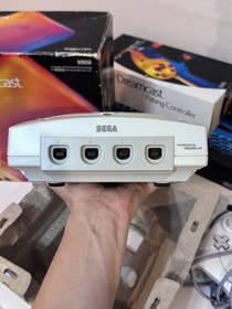1999 SEGA DREAMCAST CONSOLE WHITE NTSC CIB partially works