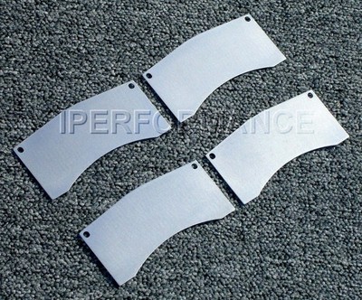Titanium Brake Pad Shim Heat Shield Set for Alcon B Type, Brem Type 132 B13 7700