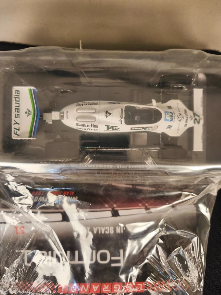 LE GRANDI F1- WILLIAMS FW07B-ALAN JONES-1980- CENTAURIA 1/24 NUOVA - Immagine 3 di 3