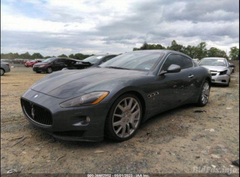08-12 Maserati Granturismo S 2010 Front Left Door Window Belt Molding Trim :Y