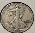Liberty Walking 1942 Half Dollar Silver Circulated Philadelphia Mint (Lot 0895)