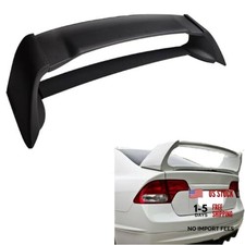 Rear Trunk Spoiler Wing Replacement for Civic 4DR Sedan 2006-2011 RR Style