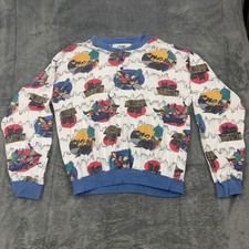 Vintage 1995 Dc Comics Kids Vintage Batman Animated Series Pajama Sweatshirt