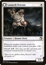 Lunarch Veteran // Luminous Phantom (027) Innistrad: Midnight Hunt MID MTG Magic