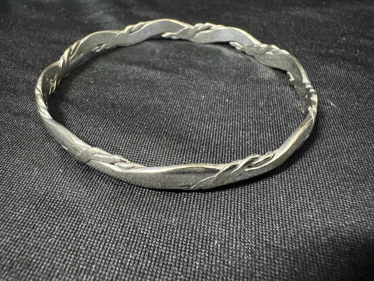 vintage silver bangle bracelet products for sale | eBay UK