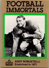 1985-88 Football Immortals #104 Andy Robustelli