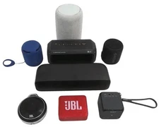 Lot of 8 different brands models Portable Bluetooth Speaker - Free Shipping.