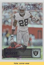 2016 Panini Prestige Xtra Points Purple 76/100 Latavius Murray #141 READ 1s8