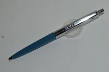 PAPER MATE Profile #2 Reg Grip Ball Pen NOS Blue Barrel Made In Mexico 1990's