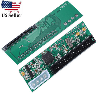 SATA to PATA/IDE Hard Drive Adapter Converter 3.5 HDD Parallel to Serial ATA US