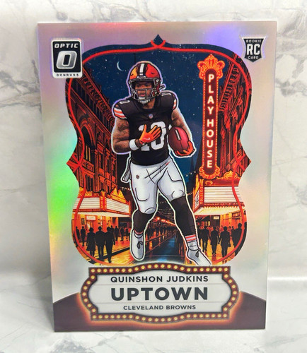 2025 Panini Donruss Optic Uptown Prizm Rookie Quinshon Judkins Browns #17