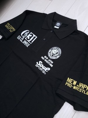 Neu Japan Pro-Wrestling G1 CLIMAX 31 Poloshirt schwarz XL