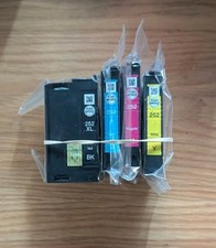 Genuine Epson 252xl Black 252 Color Ink 4pk for WF-3620 WF-3640 WF-7610 WP-7110