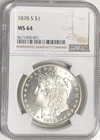 1878-S Morgan Dollar — photo from another recent sale