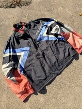 Chase NASCAR Dale Earnhardt Goodwrench Racing Windbreaker Jacket Mens L Vintage